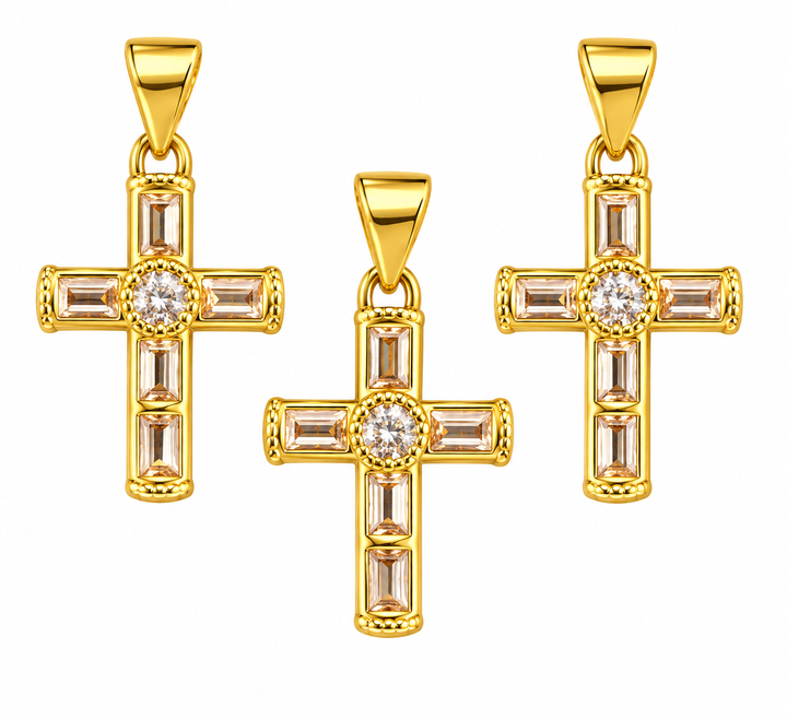 Small Cross Charm