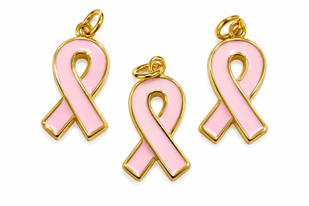 Cancer Ribbon Charm