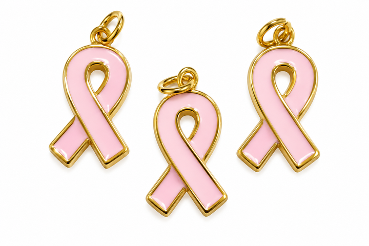 Cancer Ribbon Charm