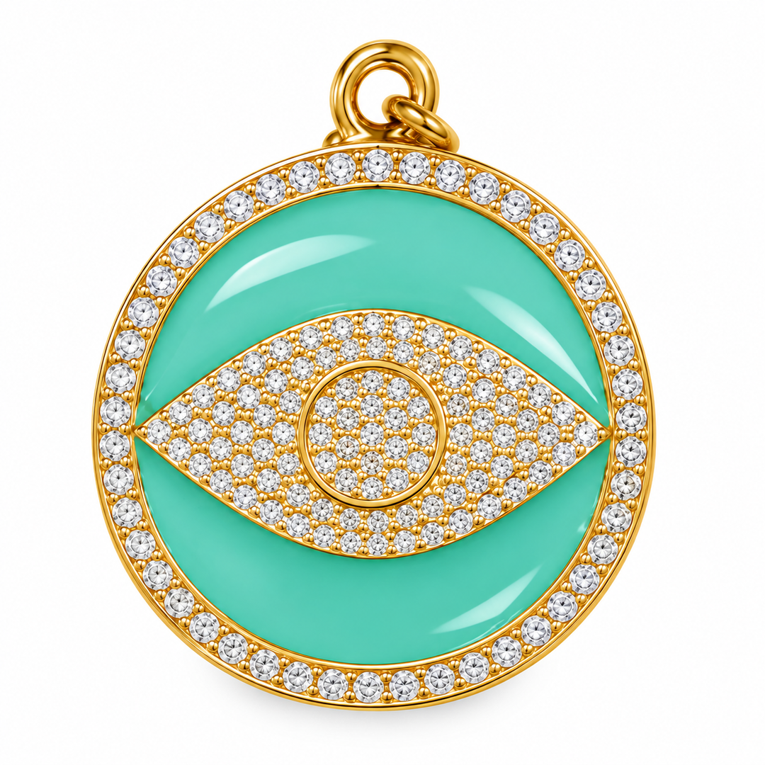 Round Large Evil Eye