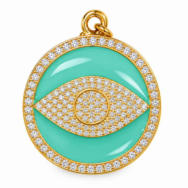 Round Large Evil Eye