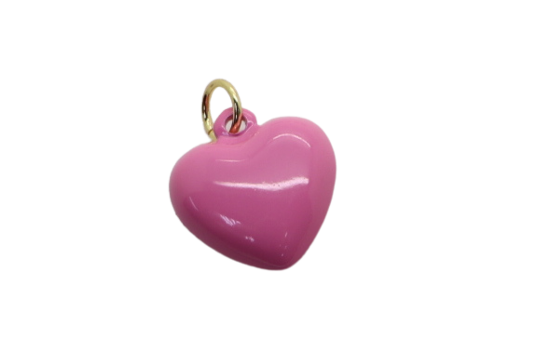 Enamel Heart Charm