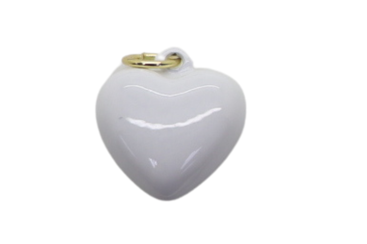 Enamel Heart Charm