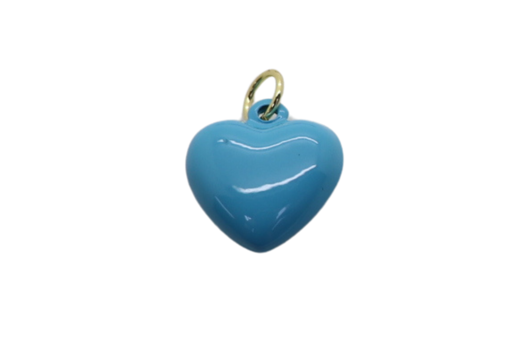 Enamel Heart Charm