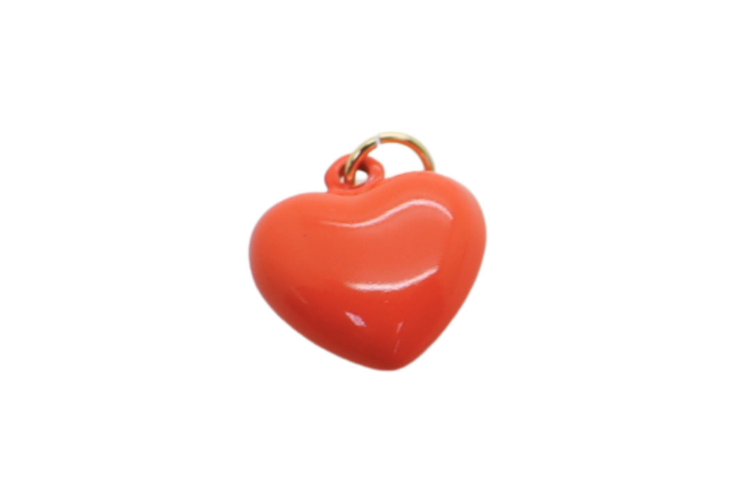 Enamel Heart Charm
