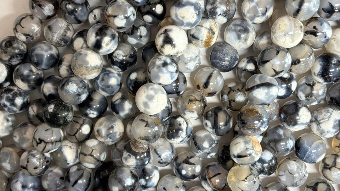 Natural Semi-precious dyed Agate 8mm