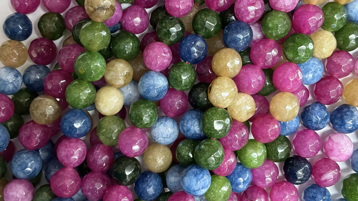 Natural Semi-precious dyed Agate 8mm