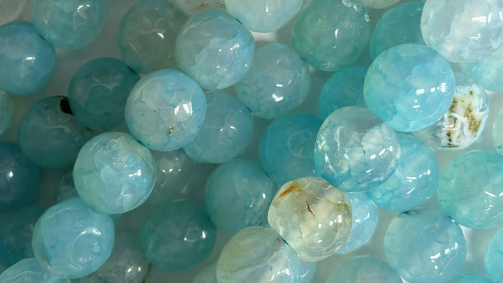 Natural Semi-precious dyed Agate 8mm
