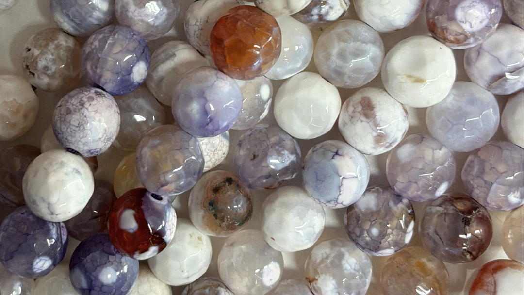Natural Semi-precious dyed Agate 8mm