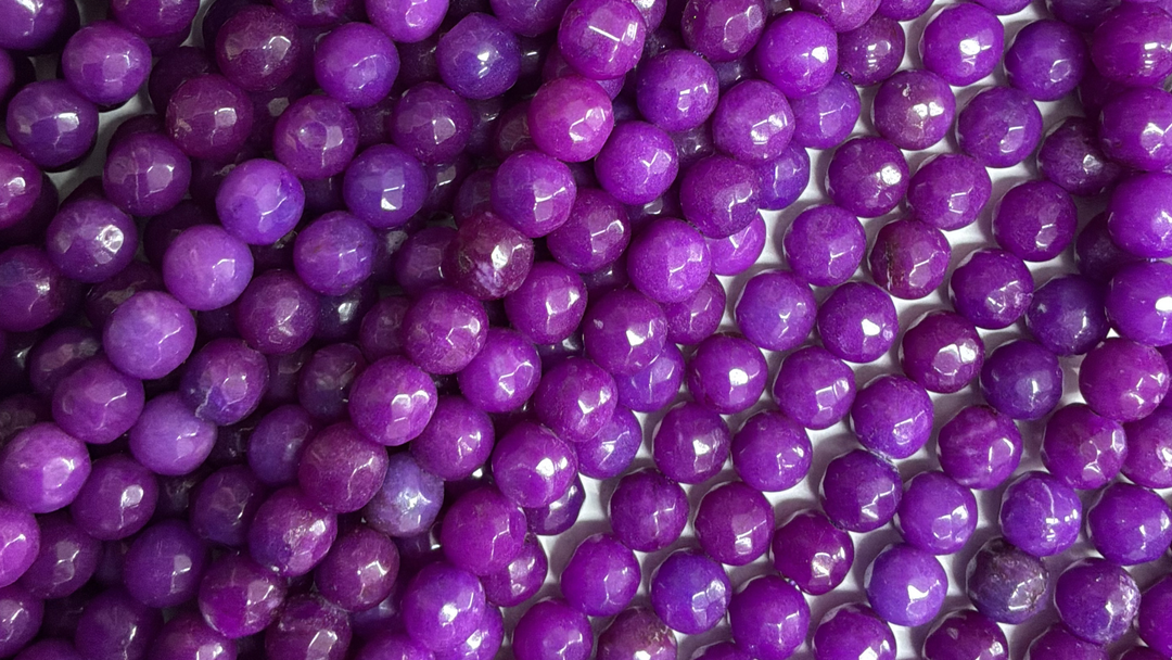 Natural Semi-precious dyed Agate 8mm