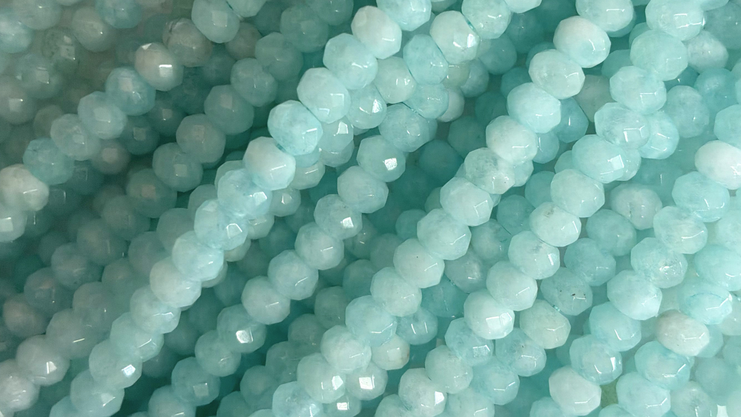 Agate 4mm Round/Rondelle