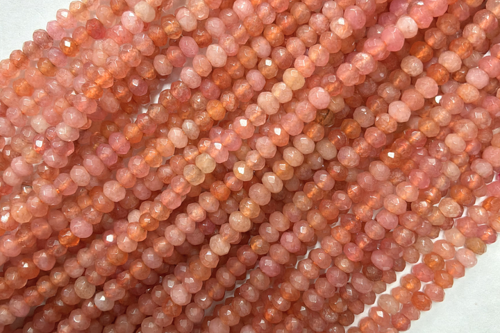 Agate 4mm Round/Rondelle