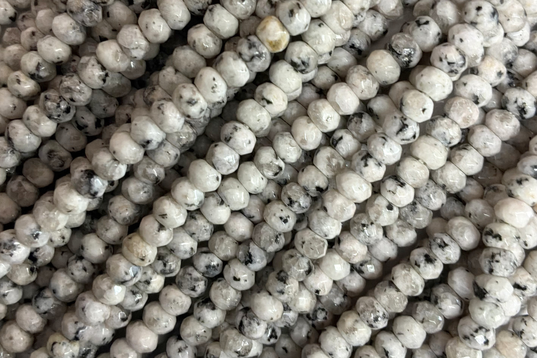 Agate 4mm Round/Rondelle