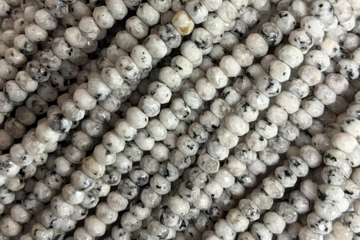 Agate 4mm Round/Rondelle