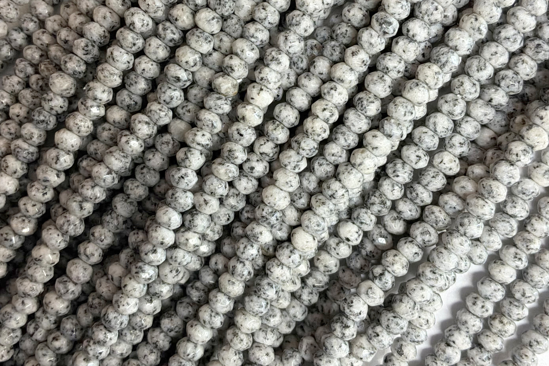 Agate 4mm Round/Rondelle