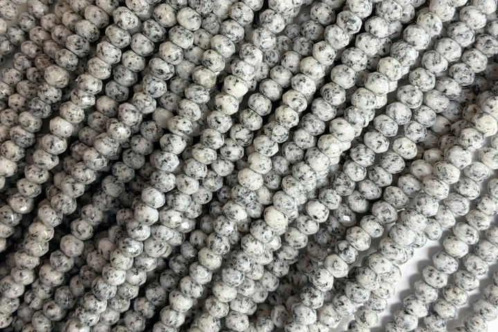 Agate 4mm Round/Rondelle