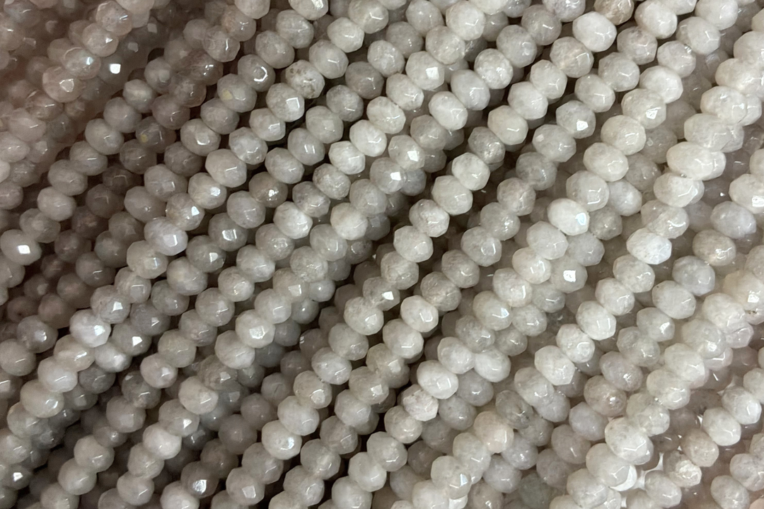 Agate 4mm Round/Rondelle