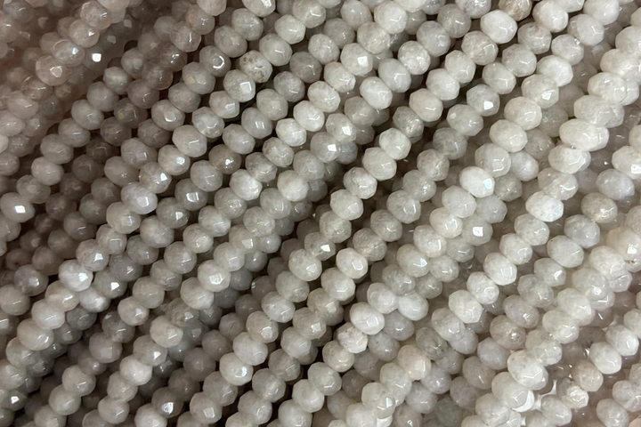 Agate 4mm Round/Rondelle