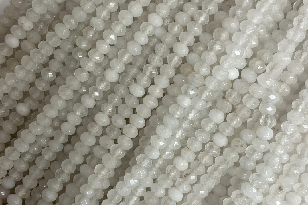 Agate 4mm Round/Rondelle