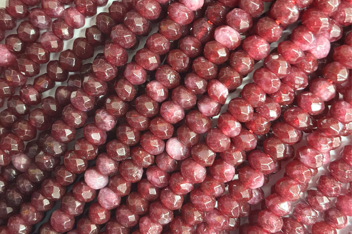 Agate 4mm Round/Rondelle