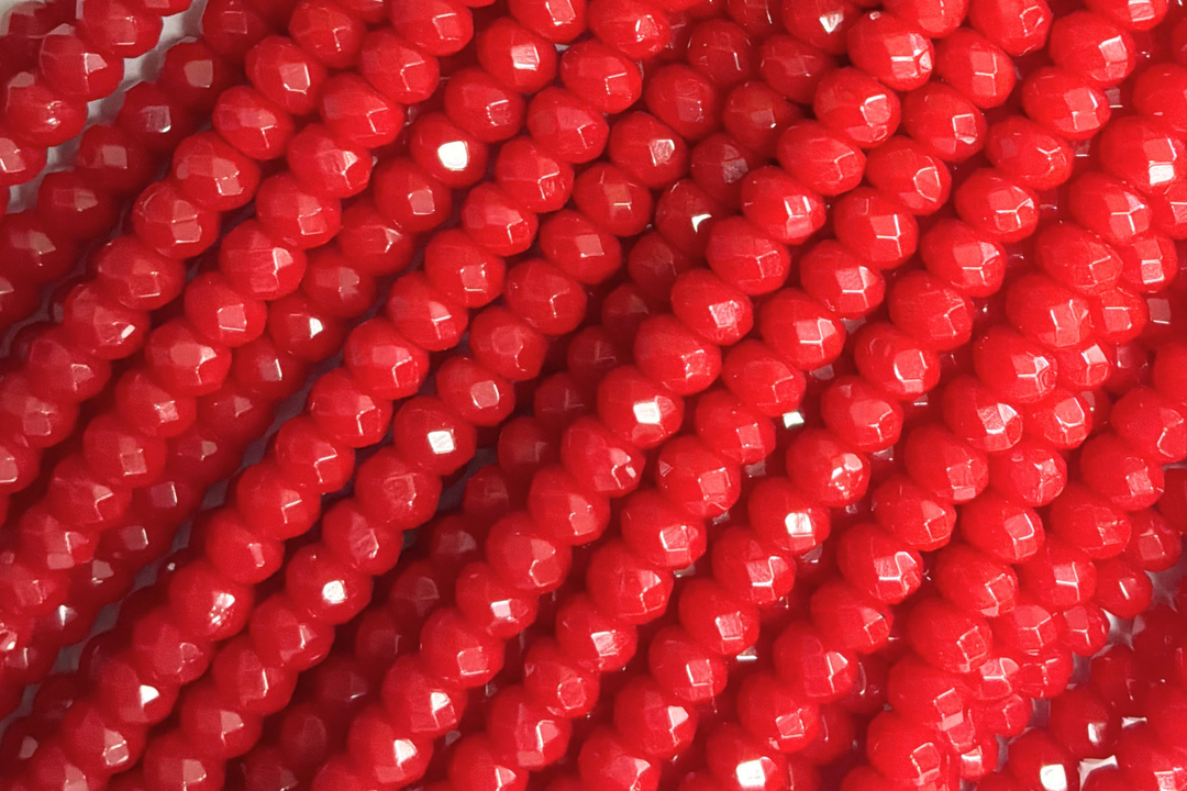 Agate 4mm Round/Rondelle