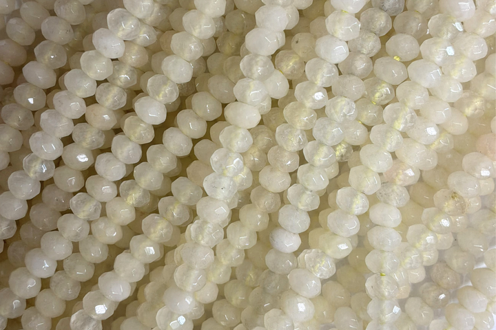 Agate 4mm Round/Rondelle