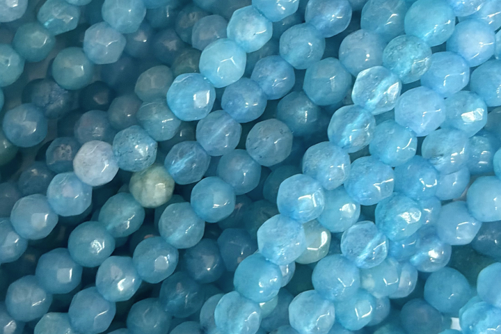 Agate 4mm Round/Rondelle