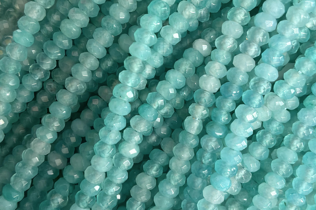 Agate 4mm Round/Rondelle