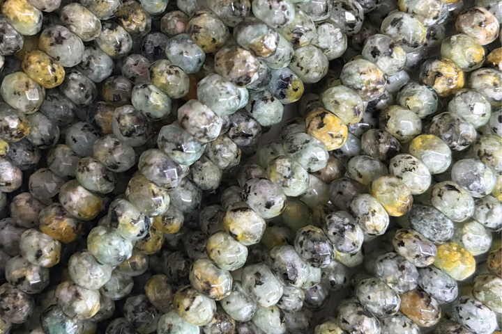 Agate 4mm Round/Rondelle