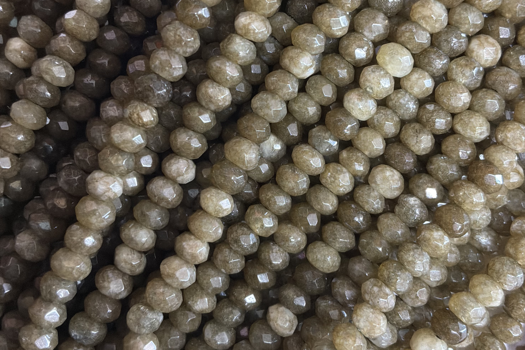 Agate 4mm Round/Rondelle