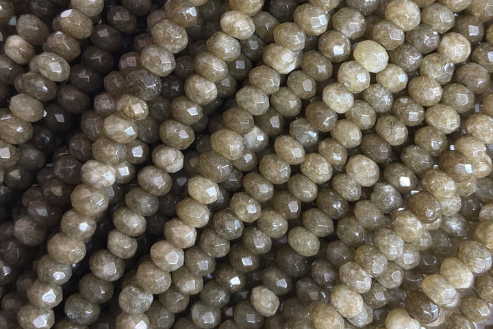 Agate 4mm Round/Rondelle
