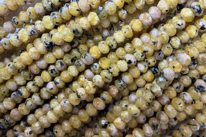 Agate 4mm Round/Rondelle