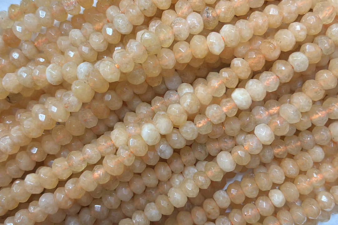 Agate 4mm Round/Rondelle