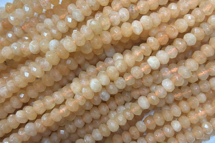 Agate 4mm Round/Rondelle