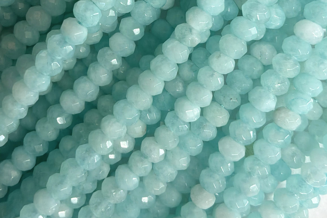Agate 4mm Round/Rondelle