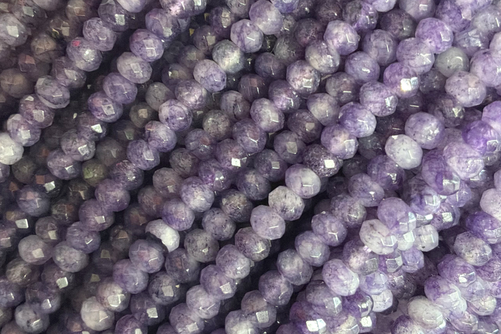 Agate 4mm Round/Rondelle