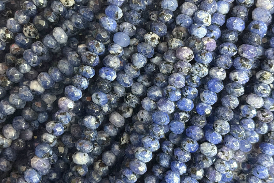Agate 4mm Round/Rondelle