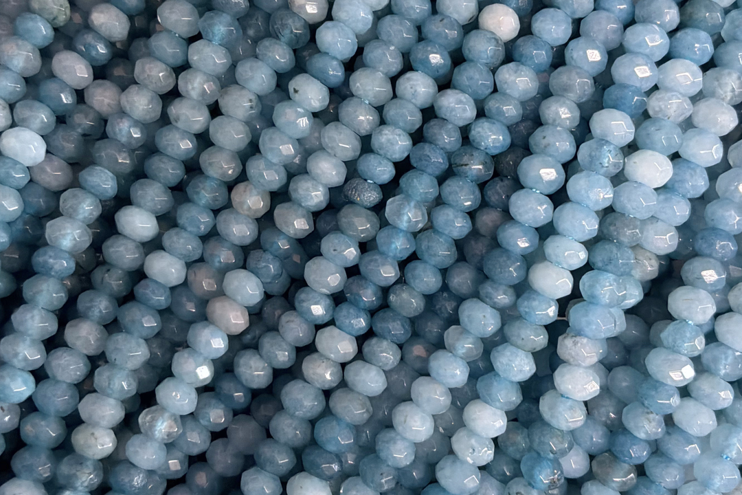 Agate 4mm Round/Rondelle
