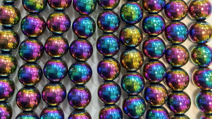 Hematite Shapes Rainbow