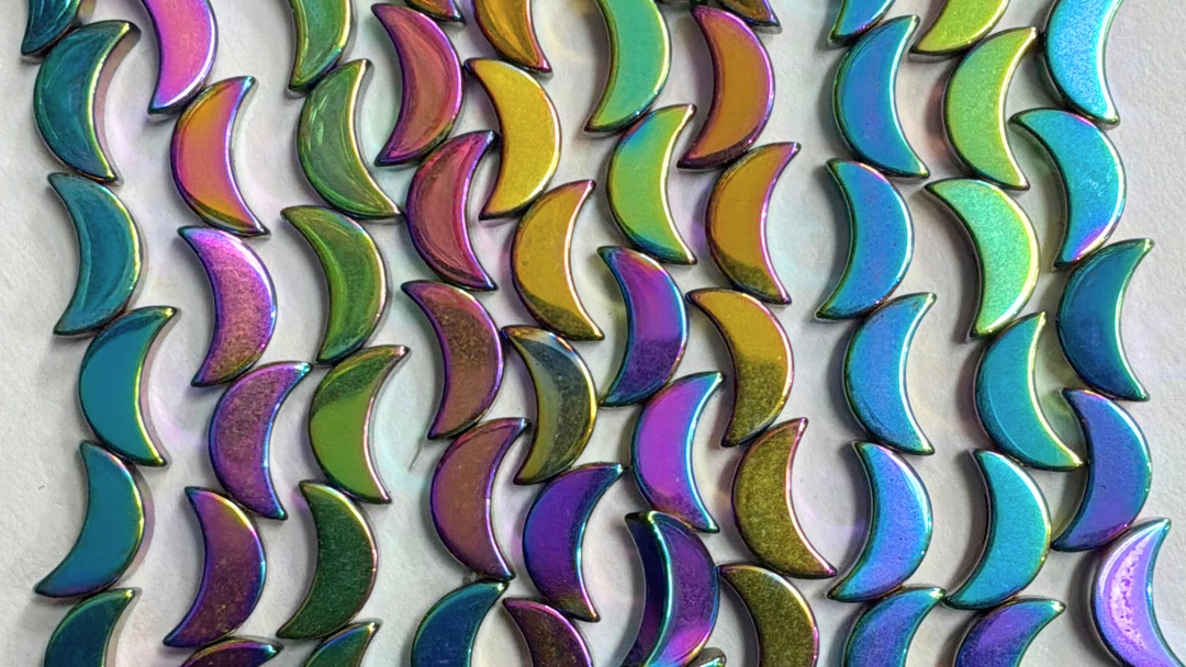 Hematite Shapes Rainbow
