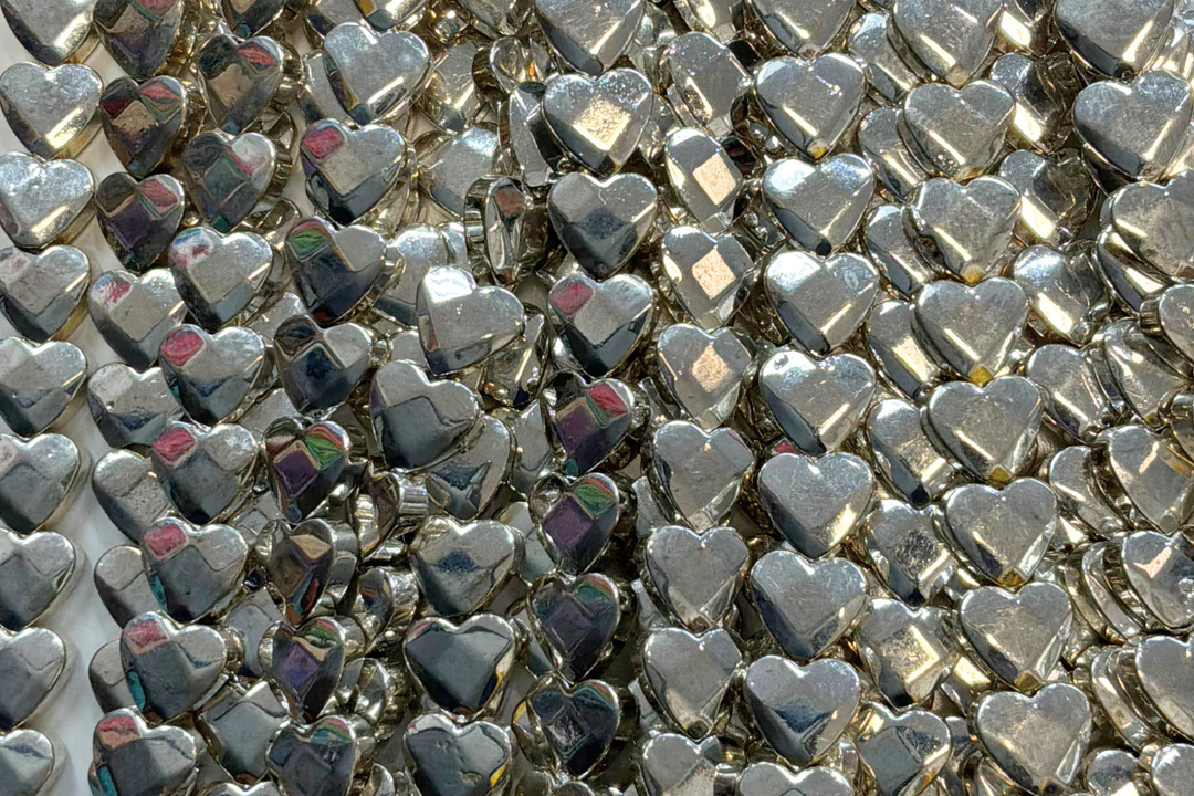Hematite Shapes Silver