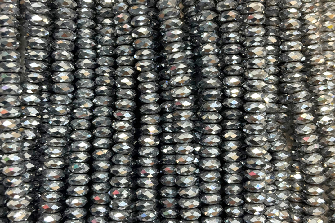 Hematite Shapes Silver
