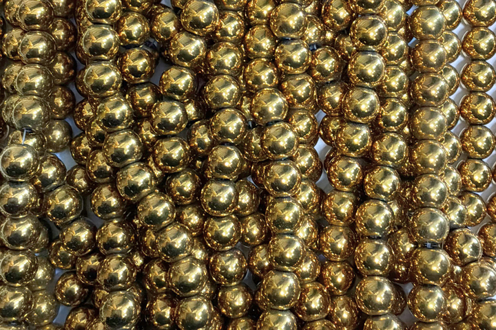 Hematite Shapes Old Gold