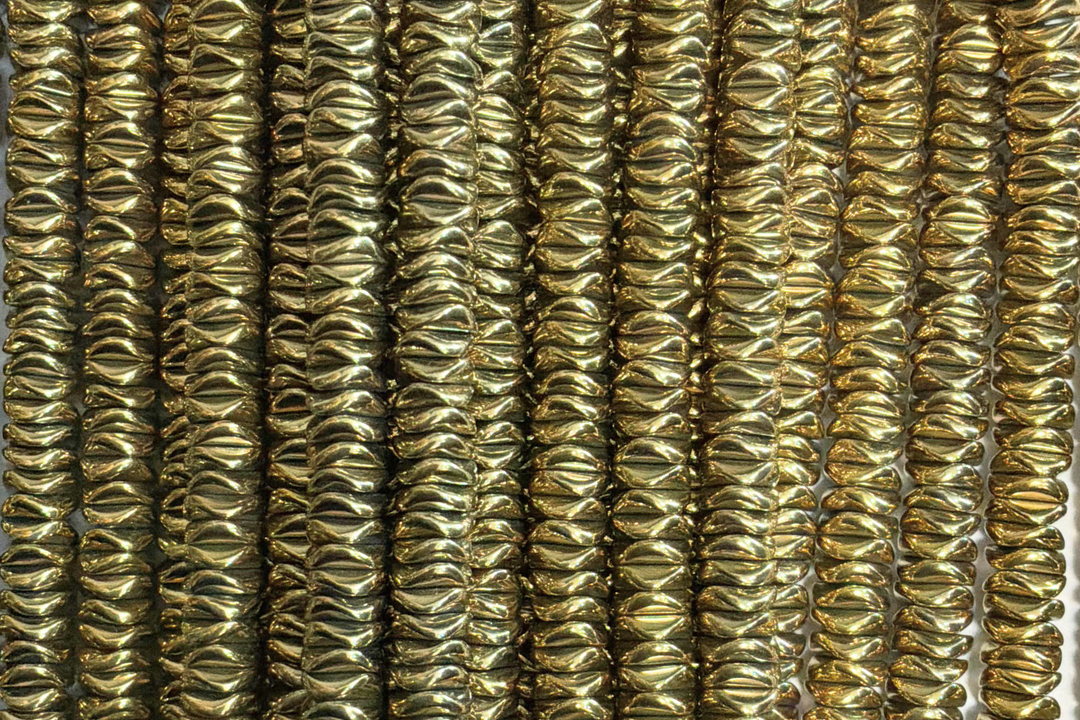 Hematite Shapes Old Gold