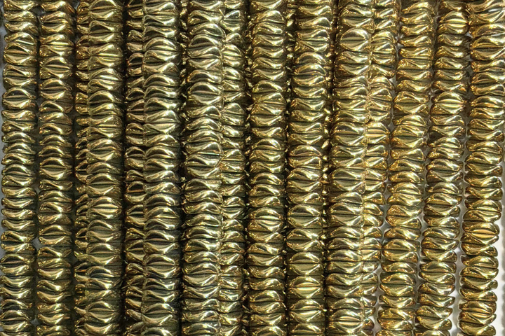Hematite Shapes Old Gold