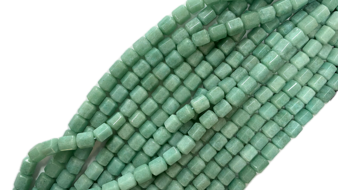 Faceted Quartz Barrel