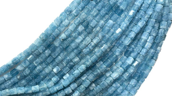 Faceted Quartz Barrel