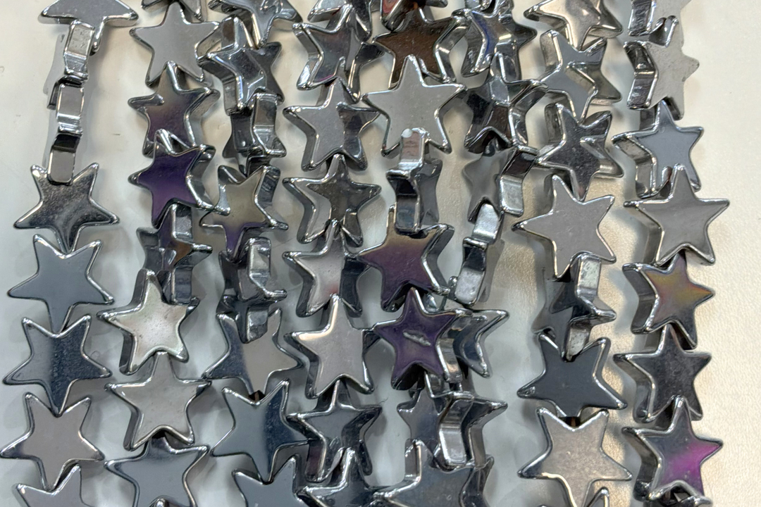 Hematite Shapes Silver