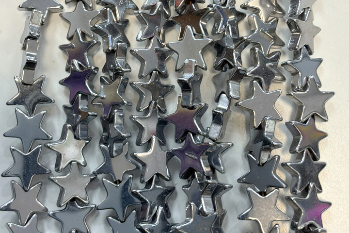 Hematite Shapes Silver