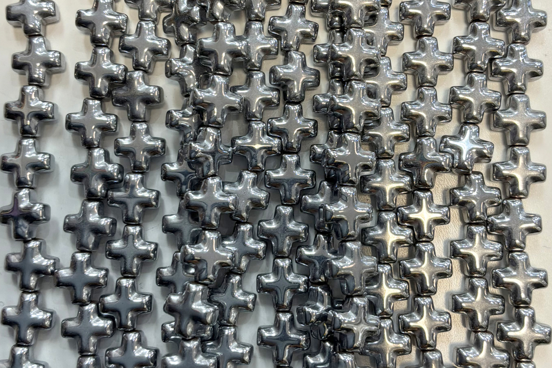Hematite Shapes Silver